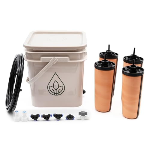 Thirsty Earth: CottaCup Automatic Olla Watering System for Your Garden (4 Cup Kit)