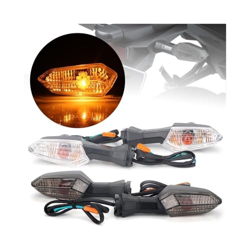 Indicateur pour moto ambre 12V clignotant arrière de rechange - 2