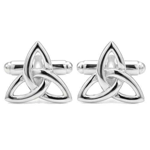 Mancuernillas para Hombre Alexander Castle en Plata 925 miniatura 1