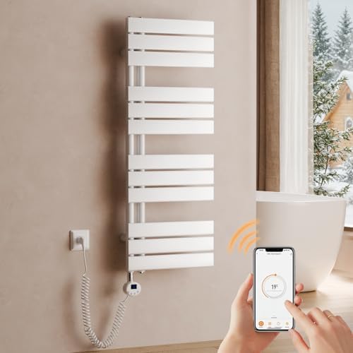 S'AFIELINA Electric Towel Rail Bathroom 1041×400mm,Electric Towel...