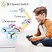 HALIVITA Drones for Kids, RC Drone with Cool Led Lights Mini Remote Control Beginner Drone Indoor Outdoor RC Quadcopter with 3D Flip and 2 Rechargeable Battery Flying Toys Gift for Boys Girls, White