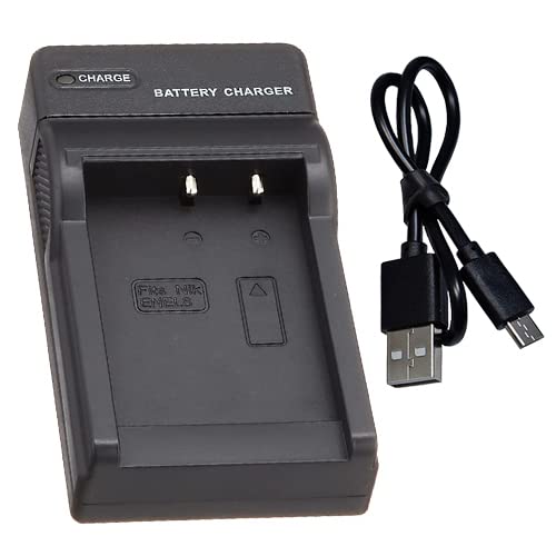 EN-EL8�Ή� USB �݊��[�d�� LED�C���W�P�[�^�[ �ߏ[�d�ی� �ߓd���ی� �o�b�e���[�`���[�W���[ �j�R�� Coolpix 07189
