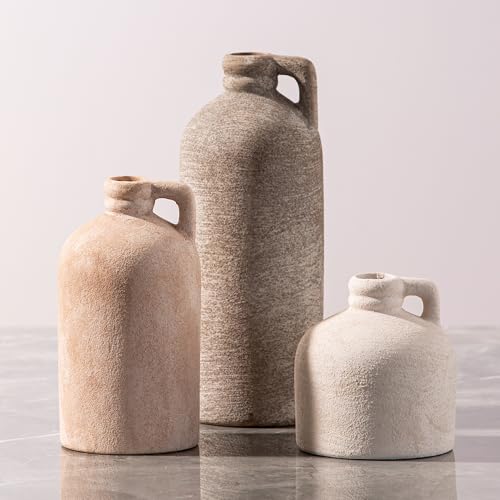 Ceramic Vase Home Table Decor - Flower Vase Set of...