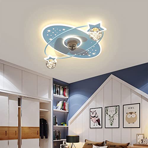 Ventilador moderno de LED con diseño Gypsophila sofisticado de alta eficiencia 7