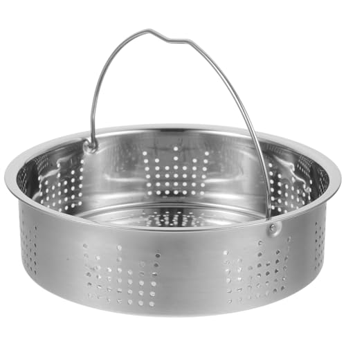 Cesta Al Vapor De Acero Inoxidable Para Ollas De 20 Cm, De Mano, Accesorios De Vapor, Accesorio Universal Para Verduras Y Arroz, Utensilios De Cocina Para Una Cocina Saludable