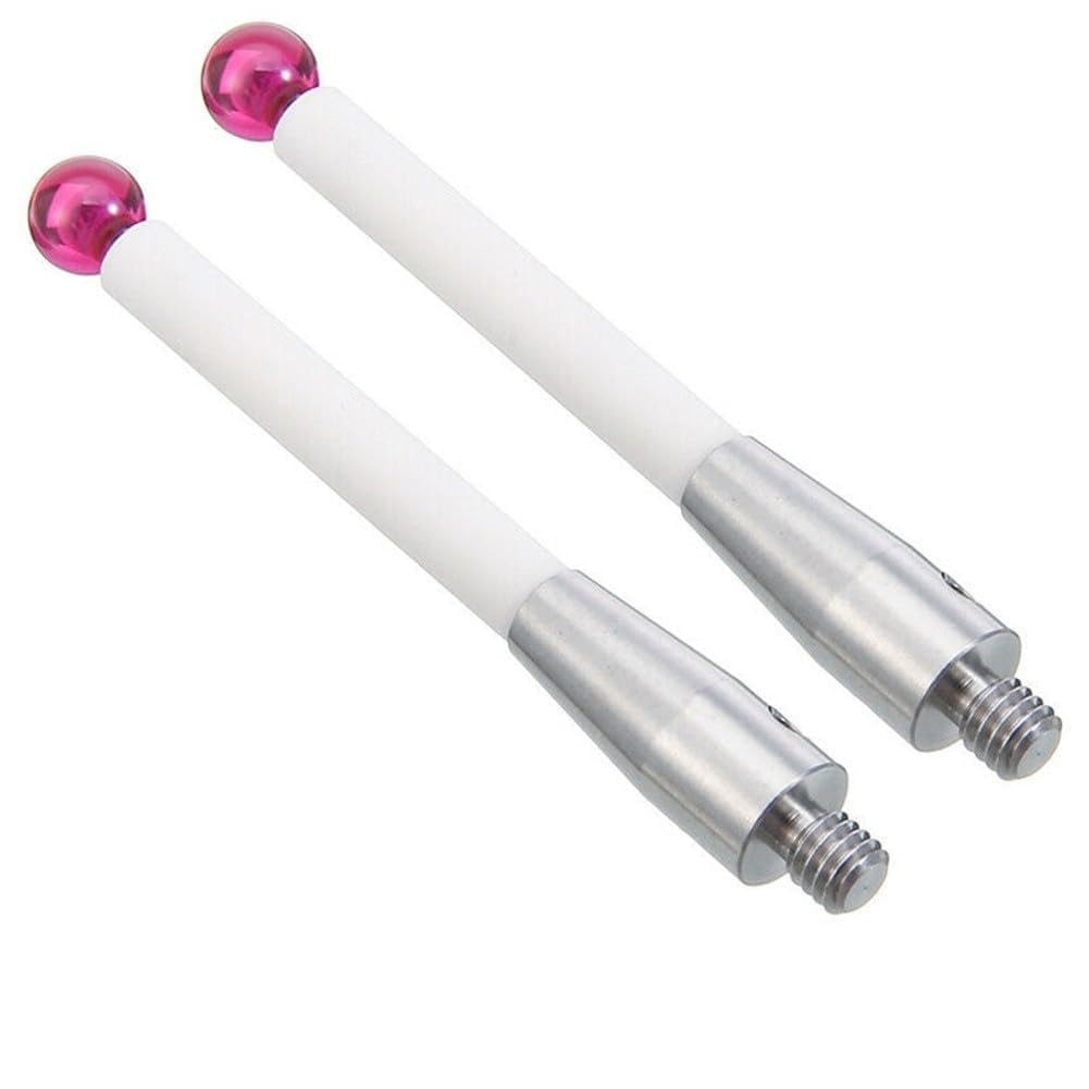 Stylet de sonde tactile filetée de 50 mm pour machine CMM et palpage de précision