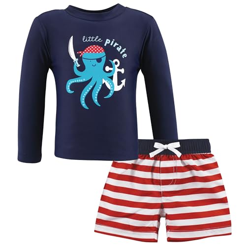 Maillot de bain anti-UV Hudson Baby pieuvre pirate 12-18 mois