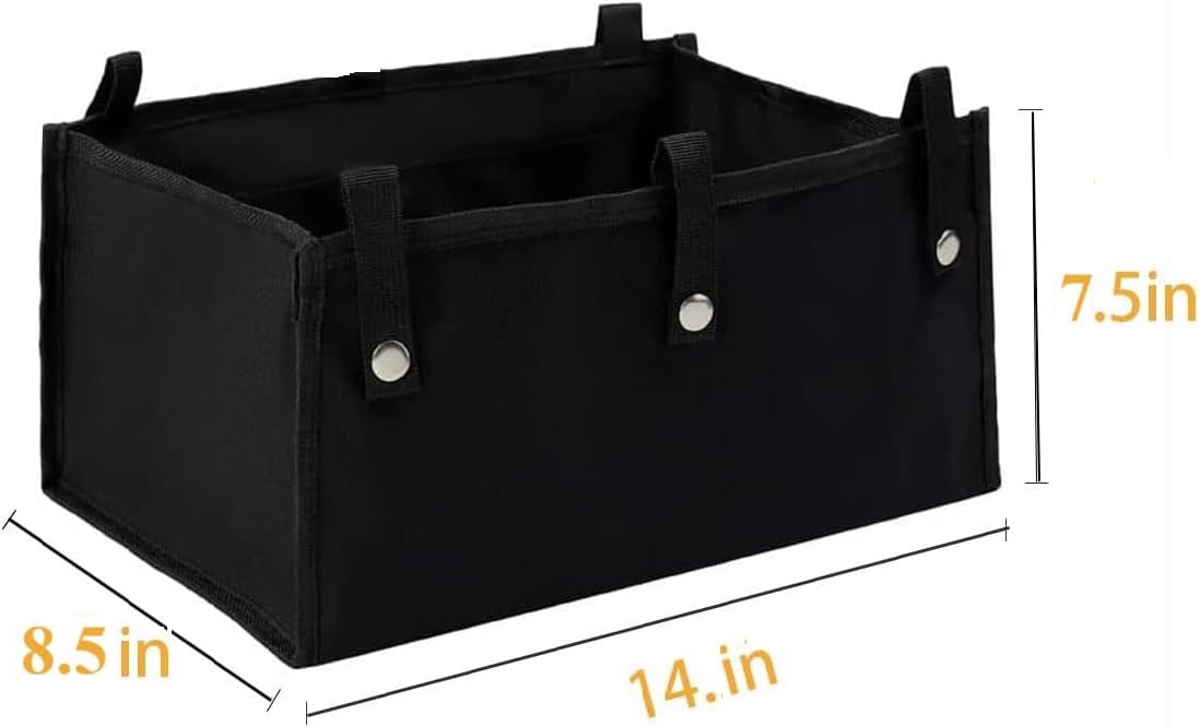 Under Seat Tote Rollator Black Bag for Rollator Walker - Medical Storage Bag Replacement fpr Walker Basket - Mobility Walker Accessories for Seniors : Health & Household