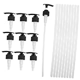 AUTSUPPL 10個 ソープ ポンプ シャンプーボトルノズル ボディーローション ソープポンプノズル ボトルポンプノズル 石鹸 ローション ポンプ 白い