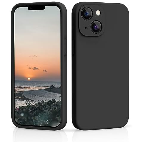 CALOOP Slim-Fit iPhone 13 Liquid Silicone Case Cover