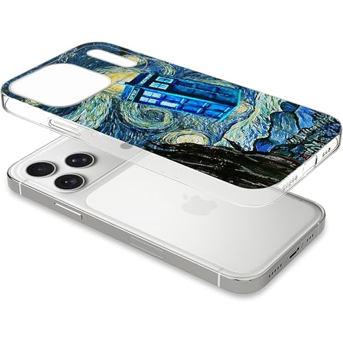 Coque iPhone 17 Pro Max science-fiction fine antichoc transparente en TPU - 3