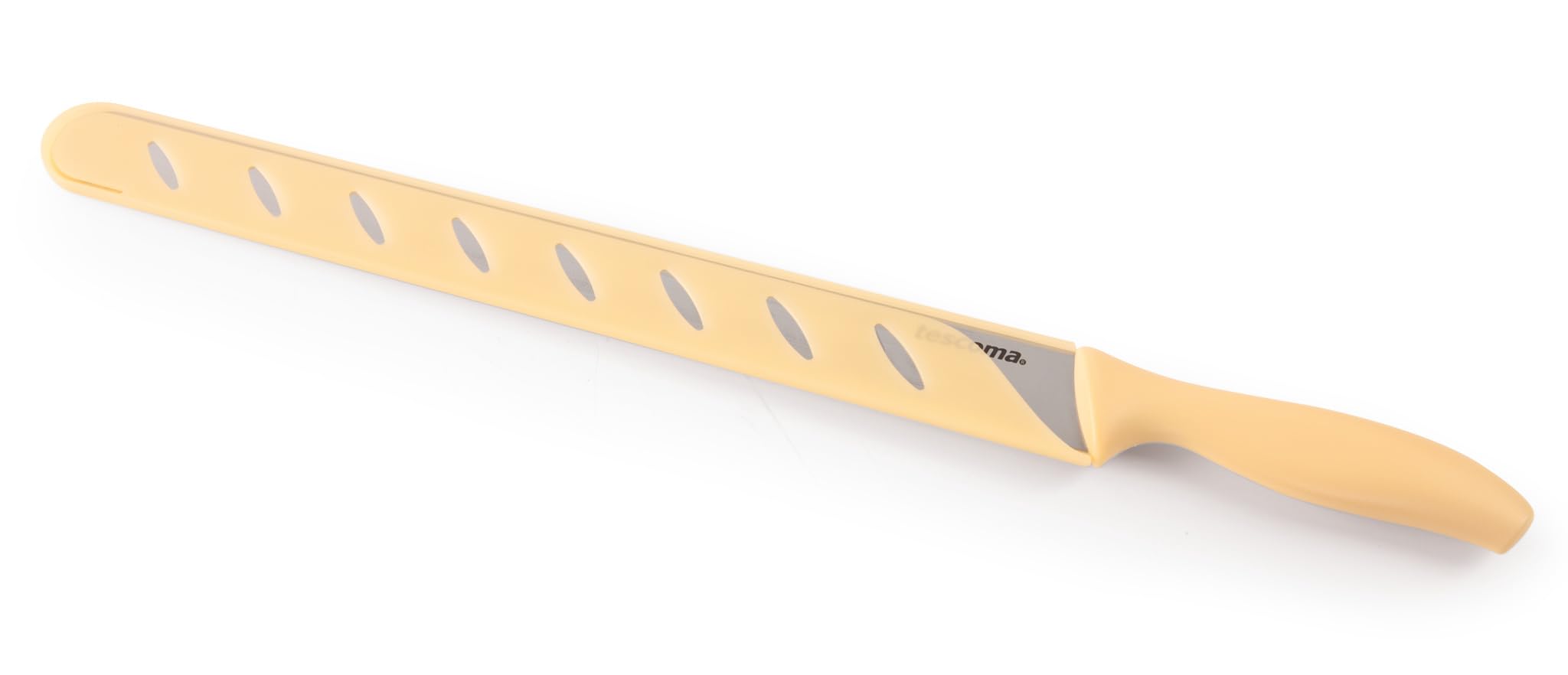 Tescoma Cuchillo para Tarta 30cm Delicia, Metal, Crema, 50.5x13.1x3 cm