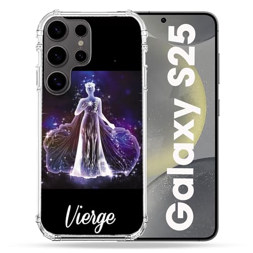 Coque Samsung S25 Vierge Cokitec le cadeau astro idéal
