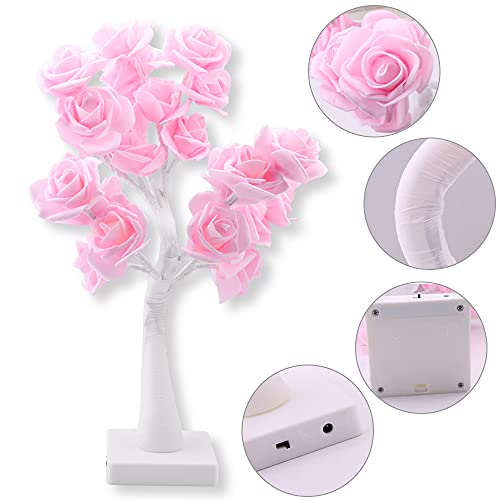 LED Albero Lampada, Eamplest 24 Pezzi di Luce