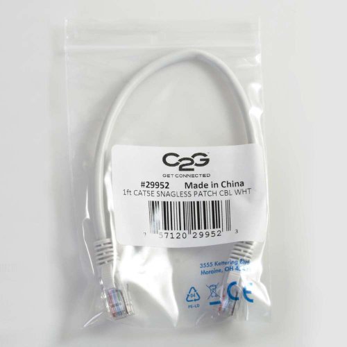 Image of C2G /Cables to Go 00482 Cat5e Snagless Unshielded (UTP) Network Patch Cable