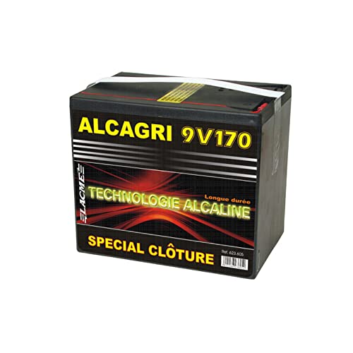 Pila - Batteria 9V 150 Ah Alcalina per Recinti Elettrici Non Ricaricabile