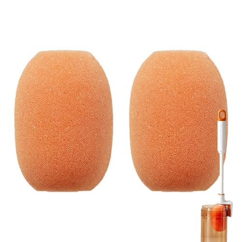 Cepillo Limpiador de pajitas – Limpiador Giratorio Multifuncional de Mango Largo | Cepillo para Lavar Botellas, para Vasos, Botellas, batidoras, Tazas, ollas, y Lavado de vajillas