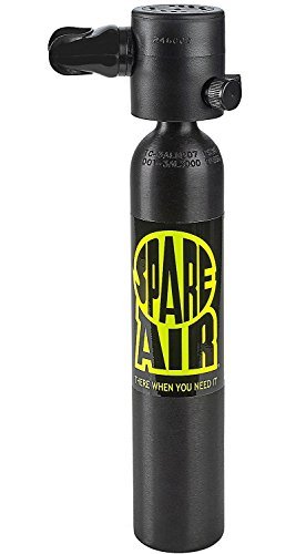 Spare Air 3.0Cf Package Scuba Divers Dial Gauge Upgrade, Fill Adapter, Holster, Leash #TOP1