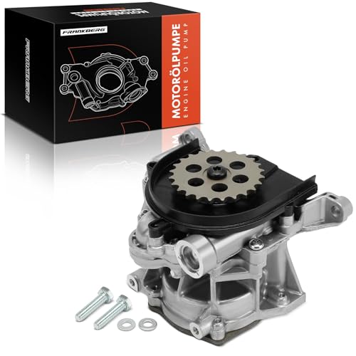 Frankberg Ölpumpe Oil Pump MotorÖlpumpe mit Zahnrad Mutter Diesel Kompatibel mit 1er E81 E87 F20 1er F20 F21 E88 E82 3er E90 F30 F80 X3 E83 F25 Replace# 11417798014