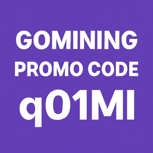 『Gomining Promo Code ”q01MI” – Start Mining Today!』のカバーアート