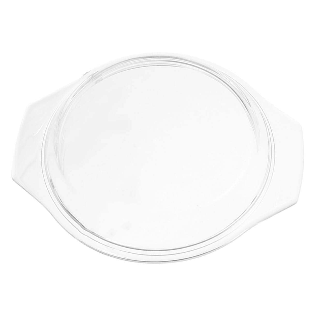Antisalpicaduras para Microondas de Vidrio Transparente Tapa de Protección para Platos y Cuencos para Calentar y Conservar Alimentos