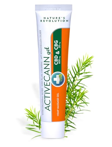 Annabis ACTIVECANN Massage Gel with Hemp Seed Oil, 75ml