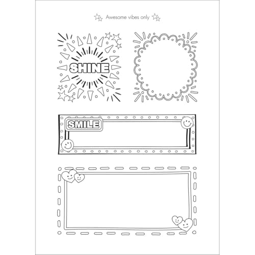 Tilibra - Folhas de Adesivos para Colorir 6 folhas.