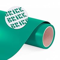 Siser Brick 600 Heat Transfer Vinyl - Red 19.6x1FT Sheet - 3D HTV For Crafts