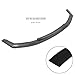 SCITOO Plastic Front Lip Spoiler fits for 2016-2020 for BMW for M2 F87 Glossy Carbon Look Front Bumper Lip