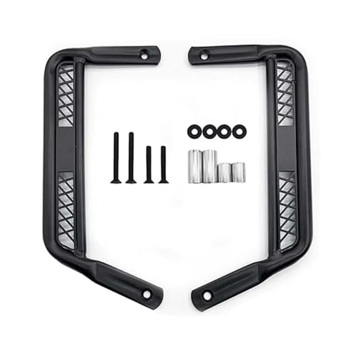 Repose-Pieds Allongés pour Moto Zuma 125 2022-2023 Noir