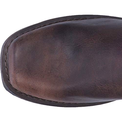 Dingo mens Dean western boots, Brown, 10.5 Wide US4