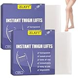 MáScara Invisible para Apretar Las Piernas,20pcs Cinta Adhesiva para Levantamiento de Muslos,Parche Reafirmante para Muslos,Adhesivo Invisible para Tonificar Las Piernas,Cinta Reafirmante de Muslo