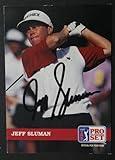 Jeff Sluman PGA Tour FLORIDA ST Signed 1992 Pro Set #99 Autographed Golf Card