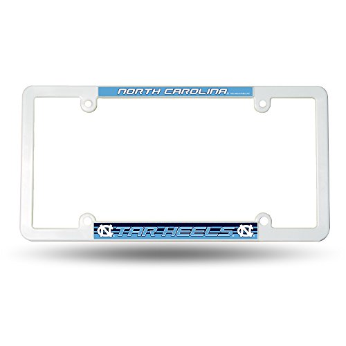 NCAA North Carolina Tar Heels Plastic License Plate Frame