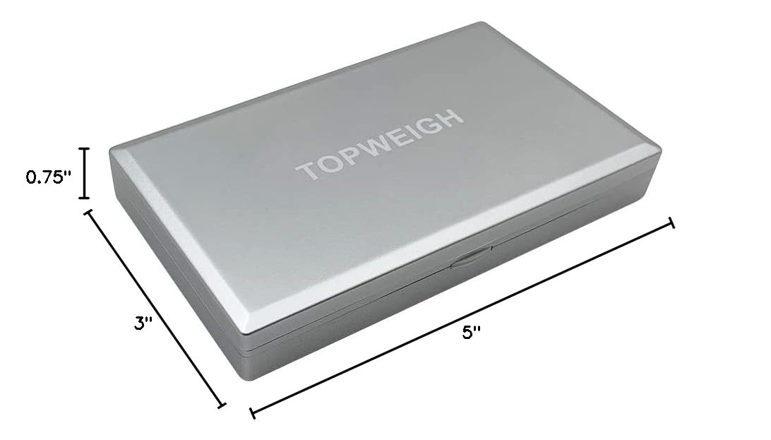 Reloading Scale with Metal Powder Pan, Grain Scale - Silver