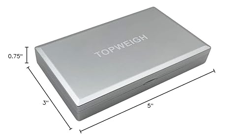 Miniatura 8 de Escala de recarga con bandeja de polvo de metal, escala de granos - Plata, 1500 granos x 0.1gn, escala de polvo digital para recarga, 100g x 0.01g,