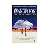 Neon Genesis Evangelion - Pósteres impermeables para pared, impresión en casa, a prueba de humedad, fácil de instalar y resistente a la decoloración, estilo sin marco, 30 x 45 cm