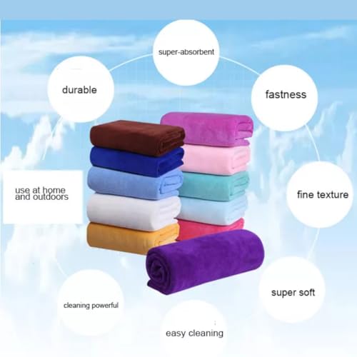 Image of Microfiber Cleaning Cloths for Car and Kitchen | 500 GSM | 40X40CM | All Purpose Softer Highly Absorbent, Wash Cloth for House, Kitchen, Car, Window (Pack of 3)