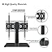1home Universal Table Top Pedestal TV Stand with Bracket for 32”-50” LCD/LED TVs