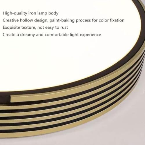 Plafonnier LED tricolore maison : éclairage salon chambre cuisine 40cm