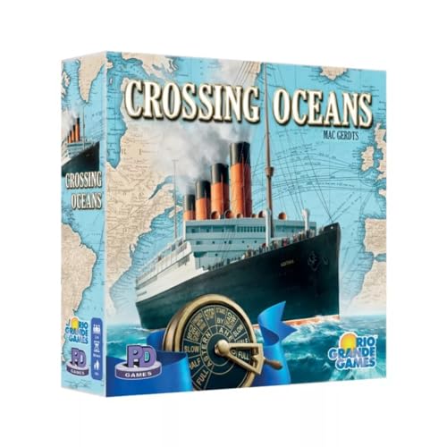 Crossing Oceans juego de mesa de estrategia económica miniatura 4
