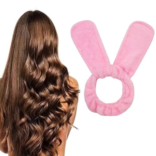 Bigodini per Ricci Senza Calore, Bigodino Lungo per Boccoli, Morbida Bigodino Fascia Capelli per Dormire, Heatless Waves Curlers per Capelli Medi Lunghi (A)