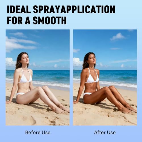 Image of Portable Cordless Spray Tan Machine with Wireless /USB Charging | Ultra-fine Mist, 2 Shape Nozzle, 3-Level Spray Mode, Rechargeable Spray Tan Gun for Home, Beach, Travel, Salon, Spa (Beige)