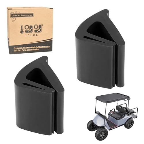 10L0L Windshield Upper Latch Retaining Clips for EZGO TXT Golf Cart, Set of 2