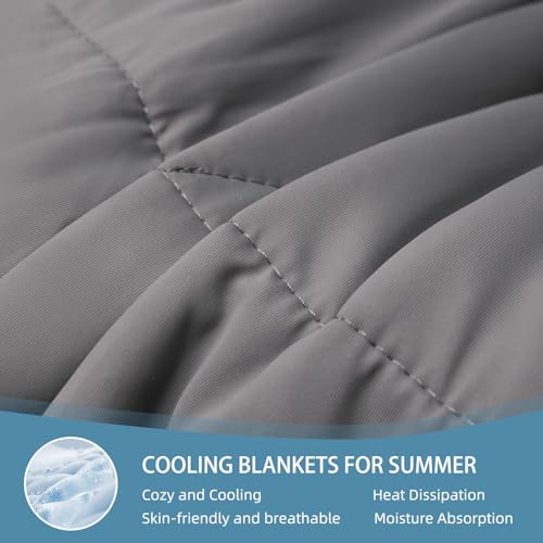 Zzazz Cooling Comforter King Size Cooling Blanket For Hot Sleepers, Summer Comforter Bed Quilt thumb #1
