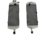 Heizkörpertemperaturregelung Kompatibel mit 2003–2006 KTM 450 525 SX Aluminium-Kühler Kühler Kühlung Kühlmittel 2003 2004 2005 2006