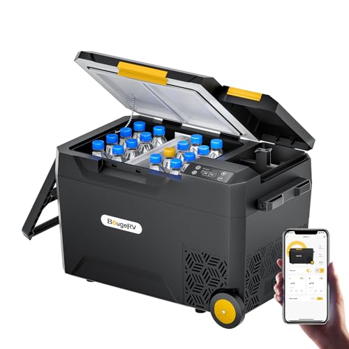 BougeRV CRX2 12 Volt Dual Zone Car Refrigerator,Electric...