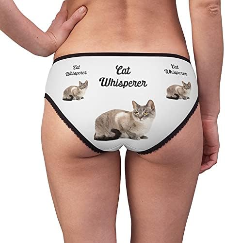 Cat Whisperer Panties, Cat Whisperer Underwear, Briefs, Cotton Briefs, Funny Underwear, Panties For Women