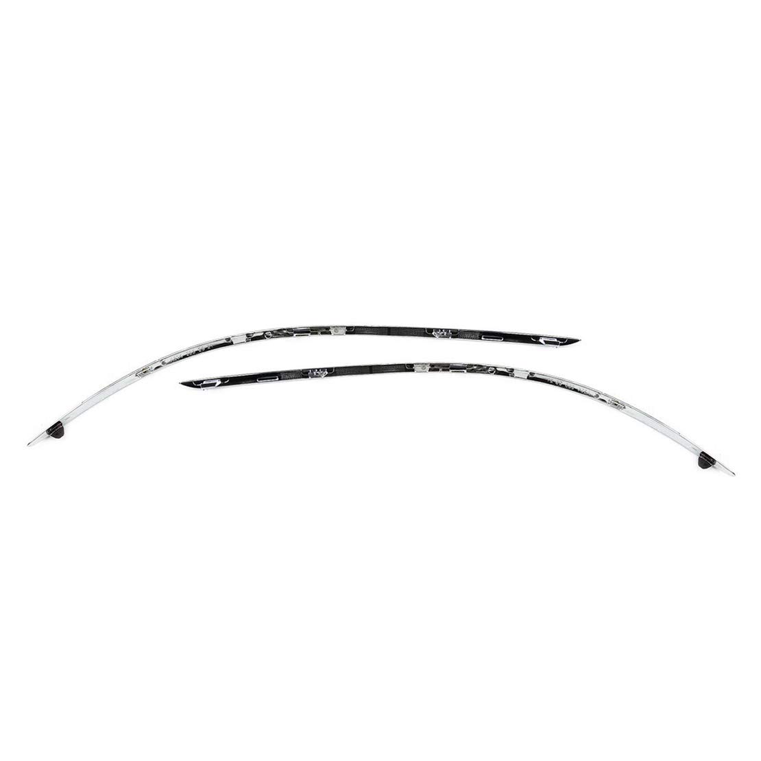 Strisce decorative per paraurti anteriore per Classe C W204 2007 2008 2009 2010 2011, lato sinistro e destro, A2048850721 A2048850821
