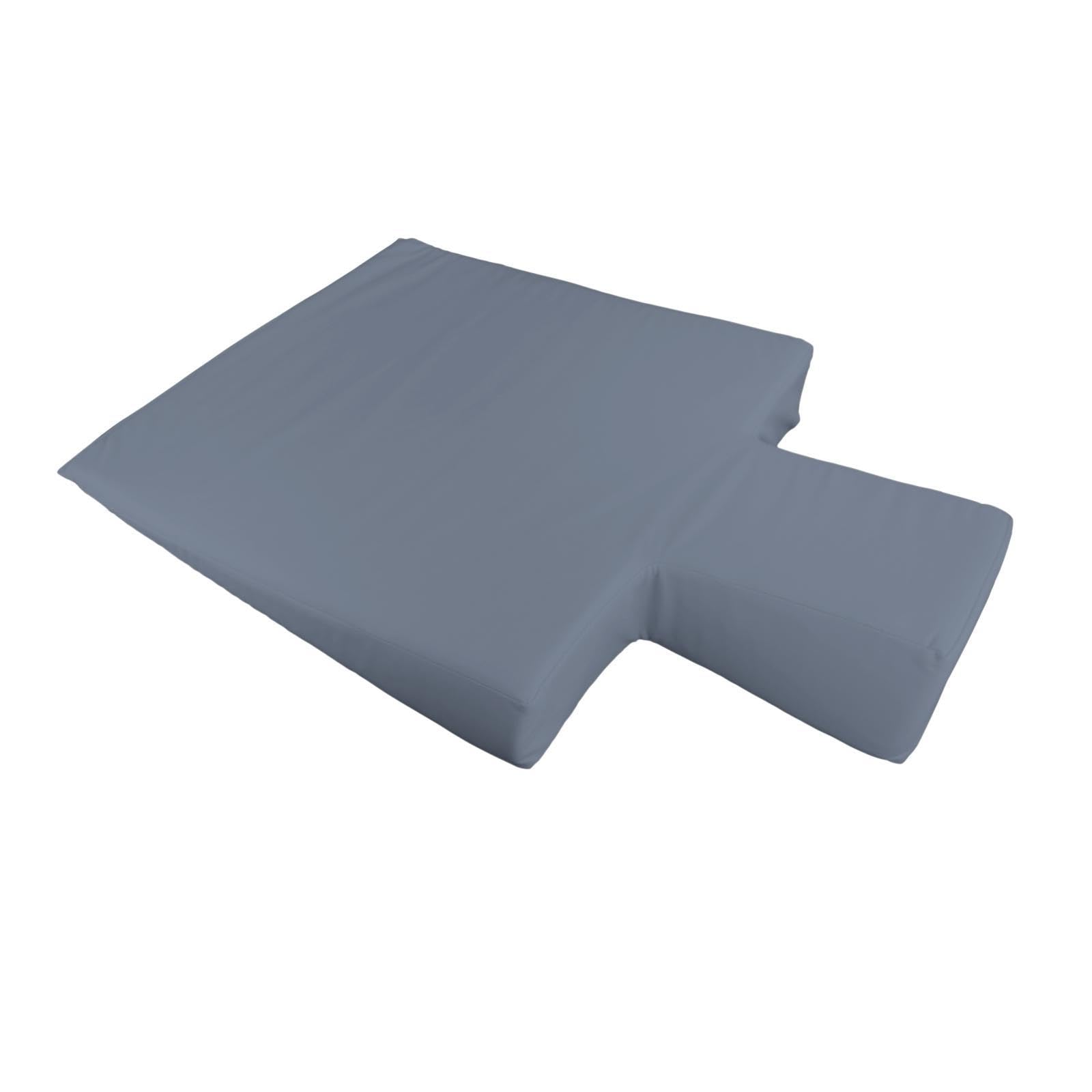Upholstered Wedge Large Fitness Equipment for Home Gym Body Stamina Training Grey-image-48